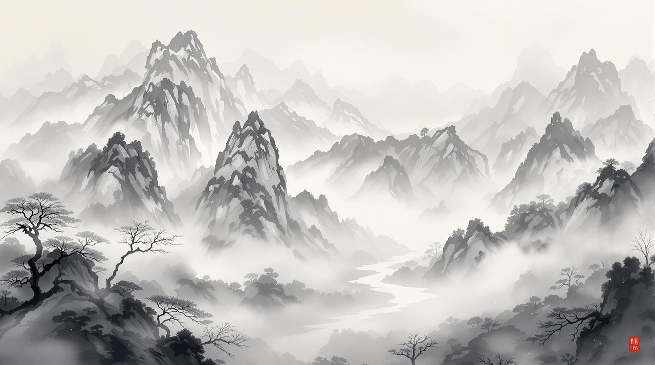 花生影视-水墨丹青-高清视频截图